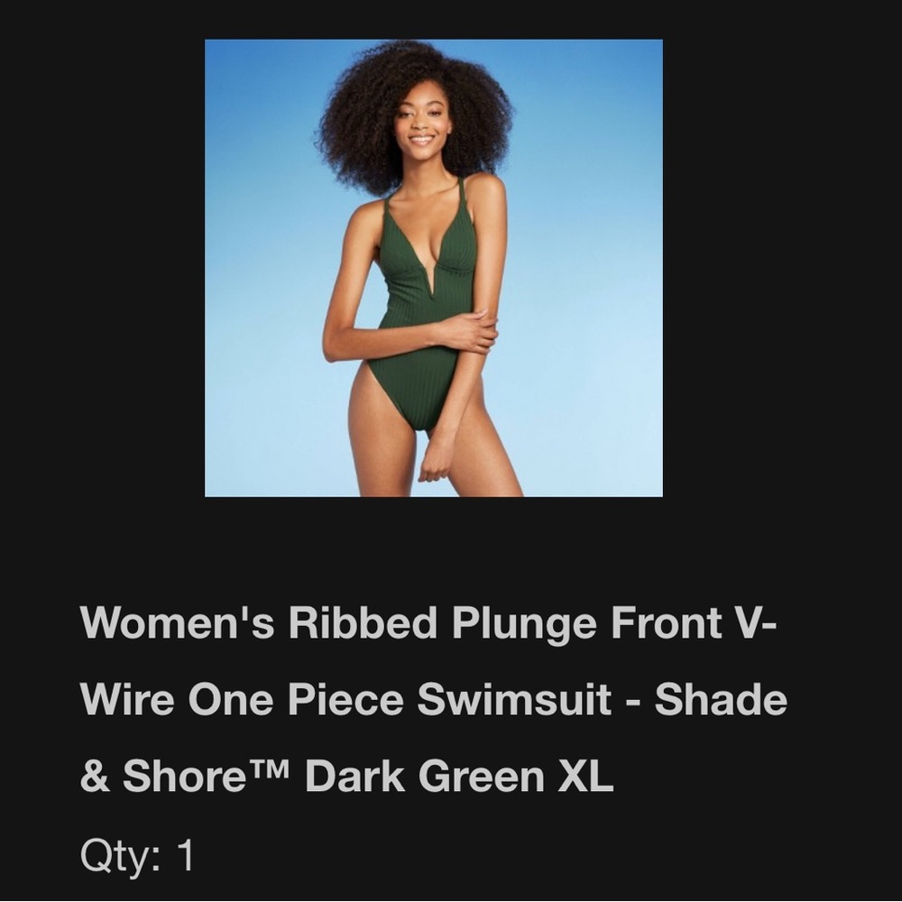 NWT Ribbed One Piece - Picture 3 of 10